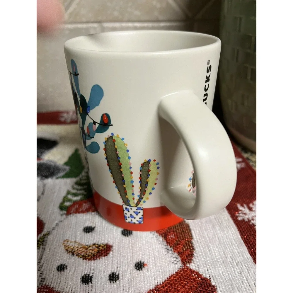 Starbucks Mug Starbucks Christmas Cactus Mug Holiday Cactus Mug